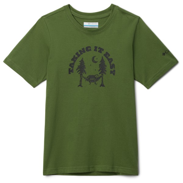 Columbia - Kid's Valley Creek Graphic Shirt S/S - T-Shirt Gr XL oliv von Columbia