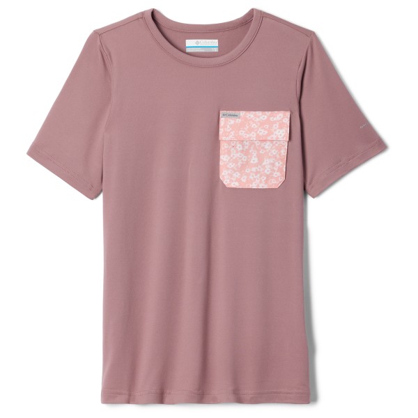 Columbia - Kid's Washed Out Utility Shirt - T-Shirt Gr XS rosa von Columbia