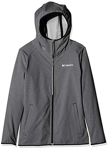 Columbia Kinder Softshell Jacket Heather Canyon, Black Heather, XXS, 1838771 von Columbia