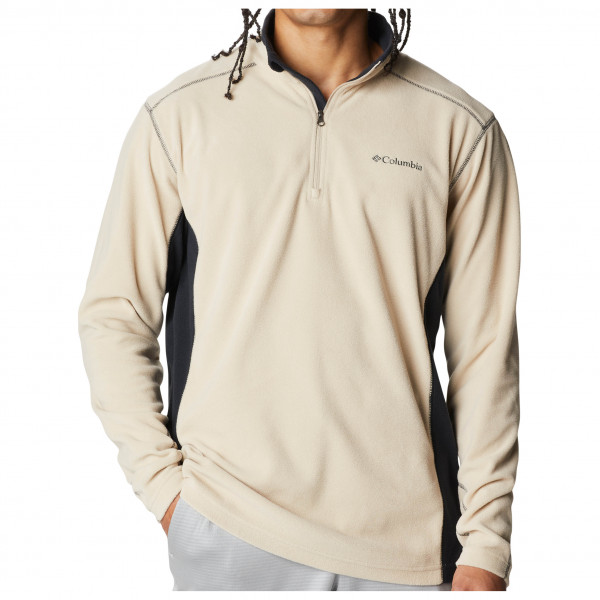 Columbia - Klamath Range II Half Zip - Fleecepullover Gr S - Regular beige von Columbia