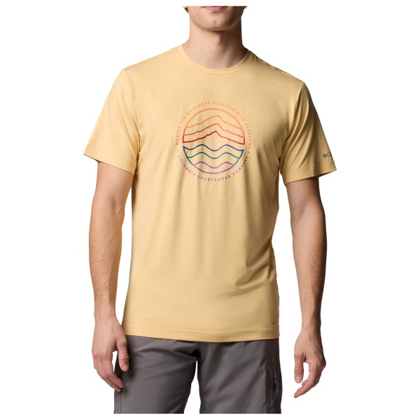 Columbia - Kwick Hike Graphic S/S Tee - T-Shirt Gr L beige Columbia - Kwick Hike Graphic S/S Tee - T-Shirt Gr L beige von Columbia