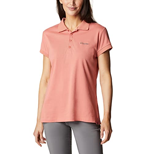 Columbia Damen Lakeside Trail Solid Pique Polo-Shirt von Columbia