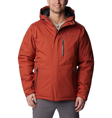 Columbia Men's Oak Harbor Insulated Winter Jacket, Warp Red, M von Columbia