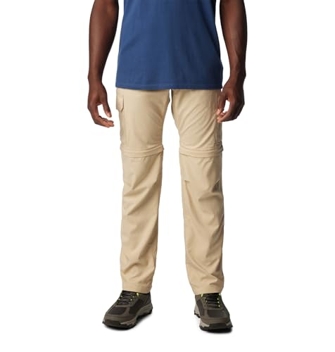 Columbia Herren Utility Umwandelbare 2-in1-Hose, Silver Ridge von Columbia