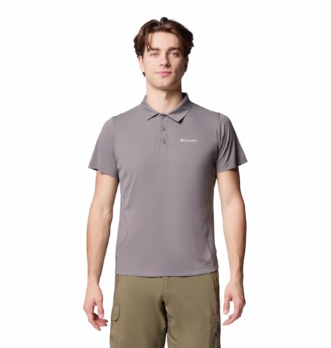 Columbia Men's Zero Rules Light Polo, Technical Polo Shirt, City Grey, S Columbia Men's Zero Rules Light Polo, Technical Polo Shirt, City Grey, S von Columbia