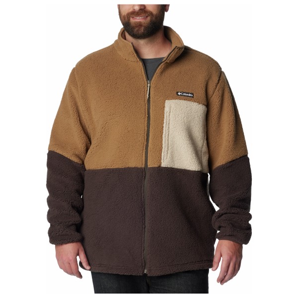 Columbia - Mountainside Heavyweight Fleece - Fleecejacke Gr XXL braun von Columbia