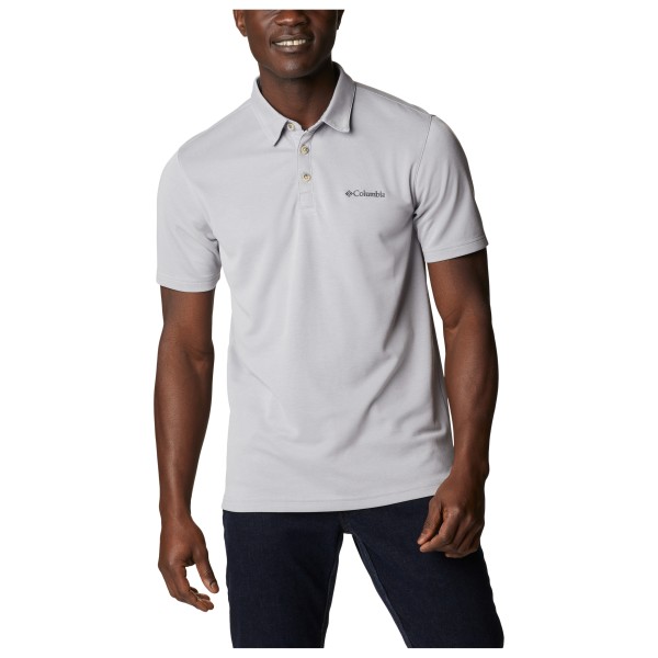 Columbia - Nelson Point Polo - Polo-Shirt Gr S - Regular 27'' grau von Columbia