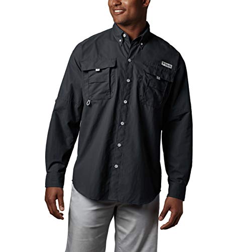 Columbia PFG Bahama™ II Langarmshirt für Herren, Schwarz, Größe S von Columbia