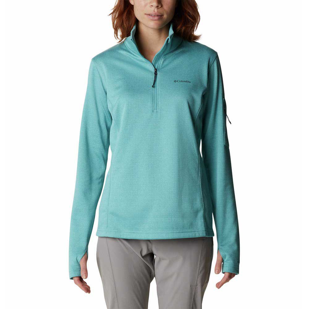 Columbia Park View™ Grid Half Zip Fleece Blau XL Frau von Columbia