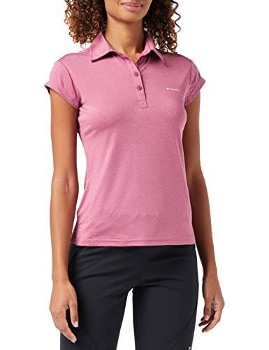 Columbia Damen Peak to Point Novelty Polo Poloshirt, Wine Berry, XS Columbia Damen Peak to Point Novelty Polo Poloshirt, Wine Berry, XS von Columbia
