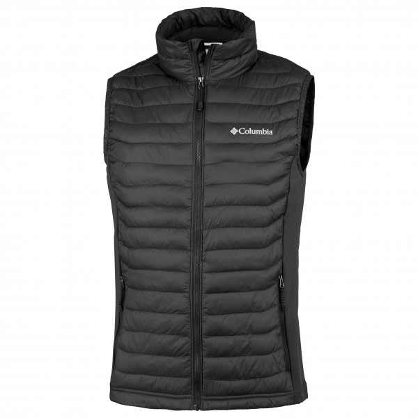 Columbia - Powder Pass Vest - Kunstfaserweste Gr XXL grau/schwarz von Columbia