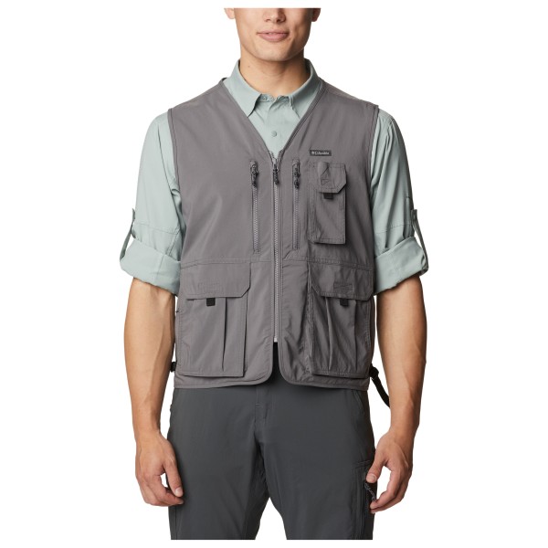 Columbia - Silver Ridge Utility Vest - Softshellweste Gr S grau von Columbia