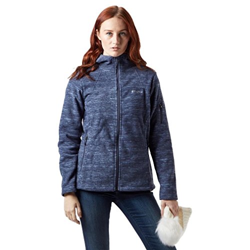 Columbia Sportswear Damen Fast Trek Hooded Jacke Fleecejacke, Nocturnal Space, XS Columbia Sportswear Damen Fast Trek Hooded Jacke Fleecejacke, Nocturnal Space, XS von Columbia