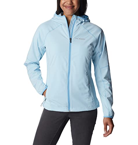 Columbia Sweet As II Softshell-Jacke mit Kapuze für Damen, Spring Blue von Columbia