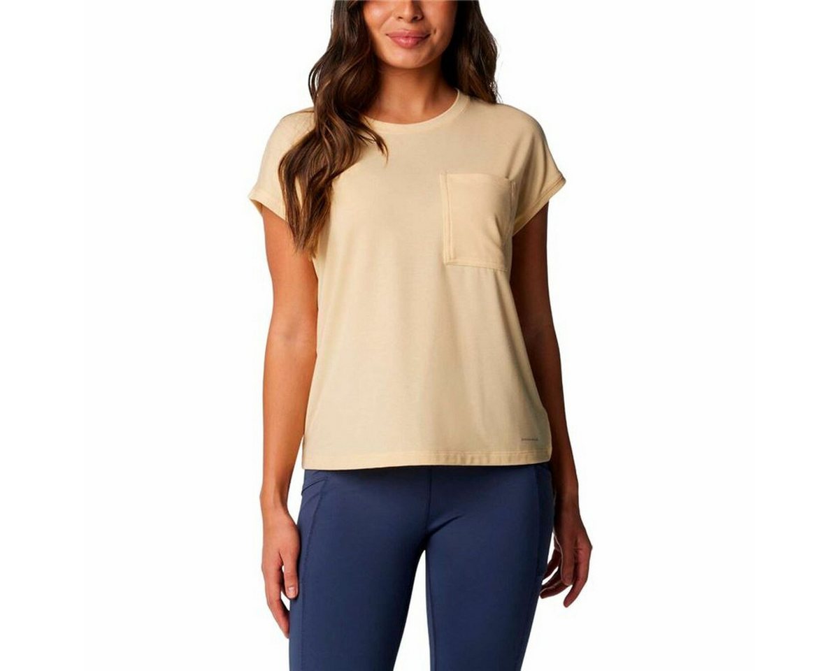 Columbia T-Shirt Damen Kurzarm-T-Shirt Columbia Trek™ Gold von Columbia