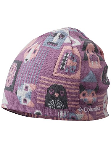 Columbia Toddler/Youth U Mütze, Mädchen, Mädchen, Baskenmütze, CY9956, Lila (Violet Haze Critters), Large/X-Large von Columbia