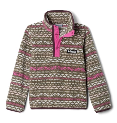 Columbia Helvetia 2 Printed Half Snap Fleece, Fleece Pullover für Unisex Kinder von Columbia