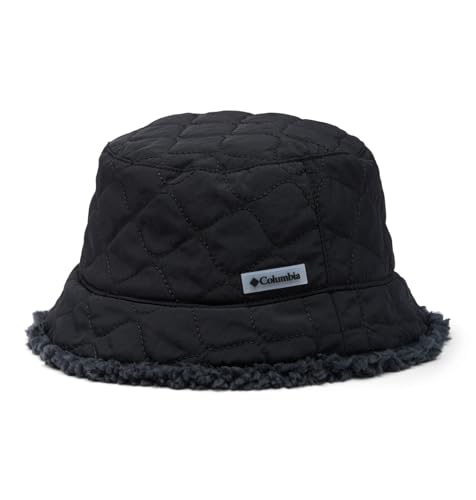 Columbia Unisex Winter Pass 2 Reversible Bucket Hat Schlapphut, Black/Black, L-XL EU von Columbia