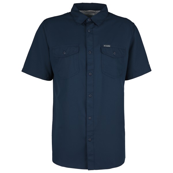 Columbia - Utilizer II Solid Short Sleeve Shirt - Hemd Gr XL - Wide blau von Columbia