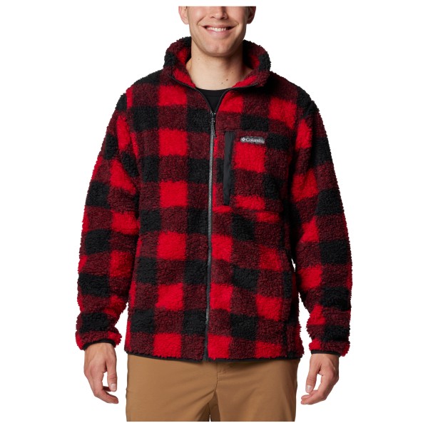 Columbia - Winter Pass Printed Fleece II - Fleecejacke Gr S rot von Columbia