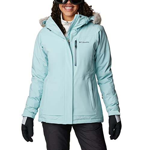 Columbia Women's Ava Alpine Insulated Ski Jacket, Aqua Haze, S von Columbia