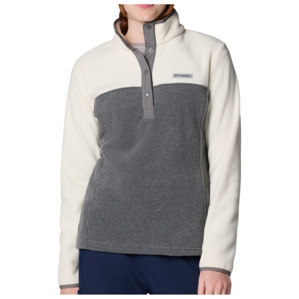 Columbia - Women's Benton Springs 1/2 Snap Pull Over II - Fleecepullover Gr XL grau von Columbia