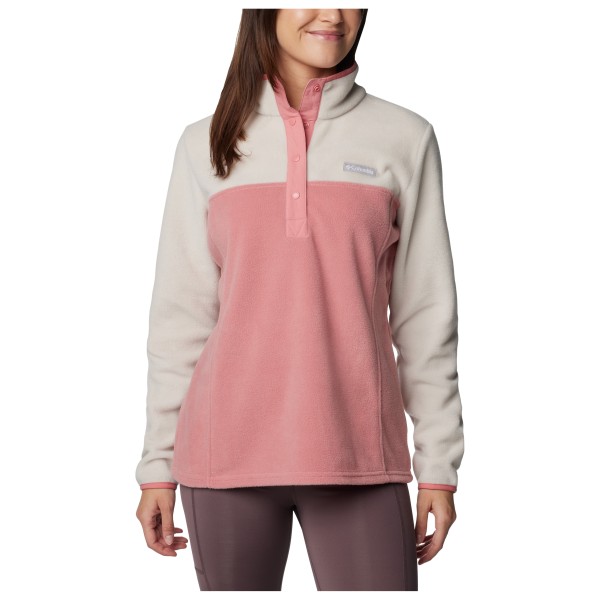 Columbia - Women's Benton Springs 1/2 Snap Pull Over II - Fleecepullover Gr XL rosa von Columbia