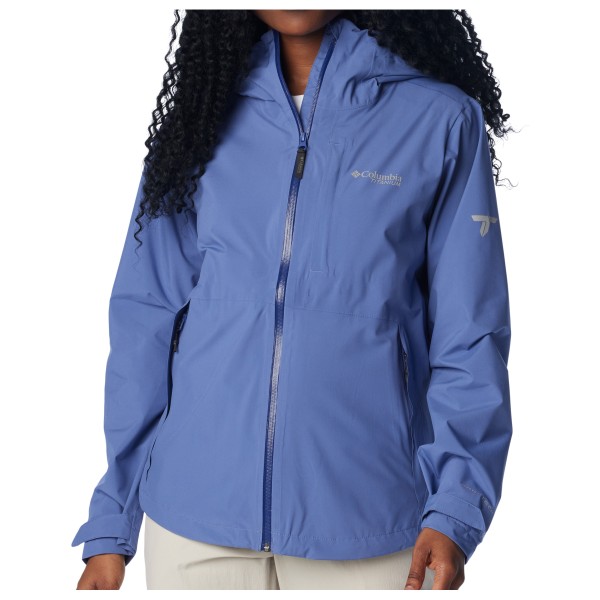 Columbia - Women's Omnitech Amplidry II Shell - Regenjacke Gr S blau von Columbia