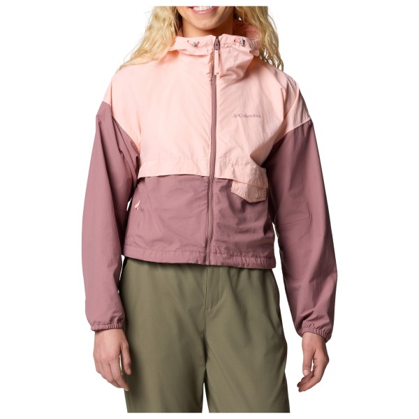 Columbia - Women's Spire Valley Cropped Windbreaker - Windjacke Gr XS rosa von Columbia