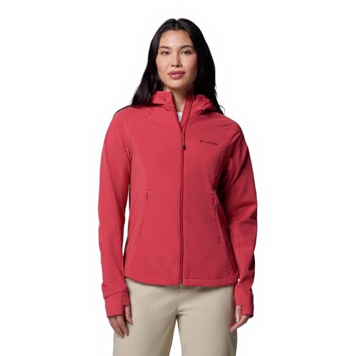 Columbia Women's Sweet As 3 Hooded Softshell, Softshell Jacket, Daredevil, M von Columbia