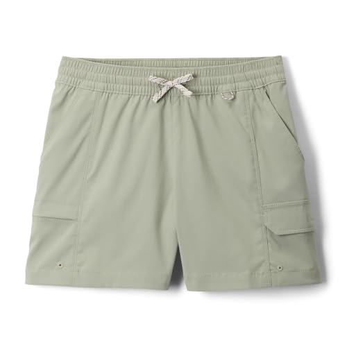 Columbia Youth Girls Tech Trail Utility Short, Hiking Shorts, Safari, M von Columbia