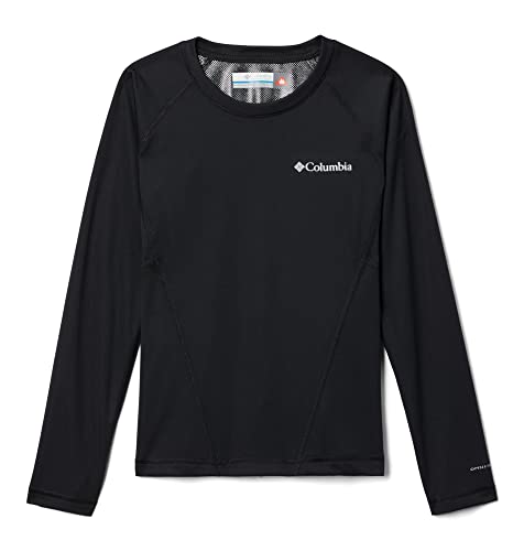 Columbia Youth Unisex Midweight Crew Langarmshirt, Black, S Columbia Youth Unisex Midweight Crew Langarmshirt, Black, S von Columbia