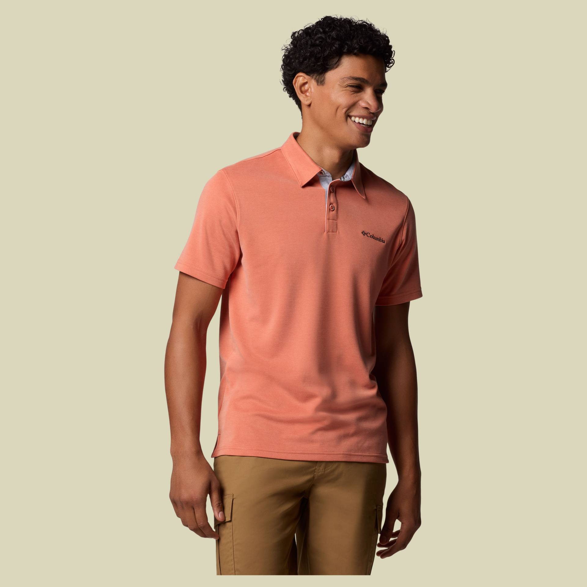 Nelson Point Polo Men orange XXL - tuscan Nelson Point Polo Men orange XXL - tuscan von Columbia