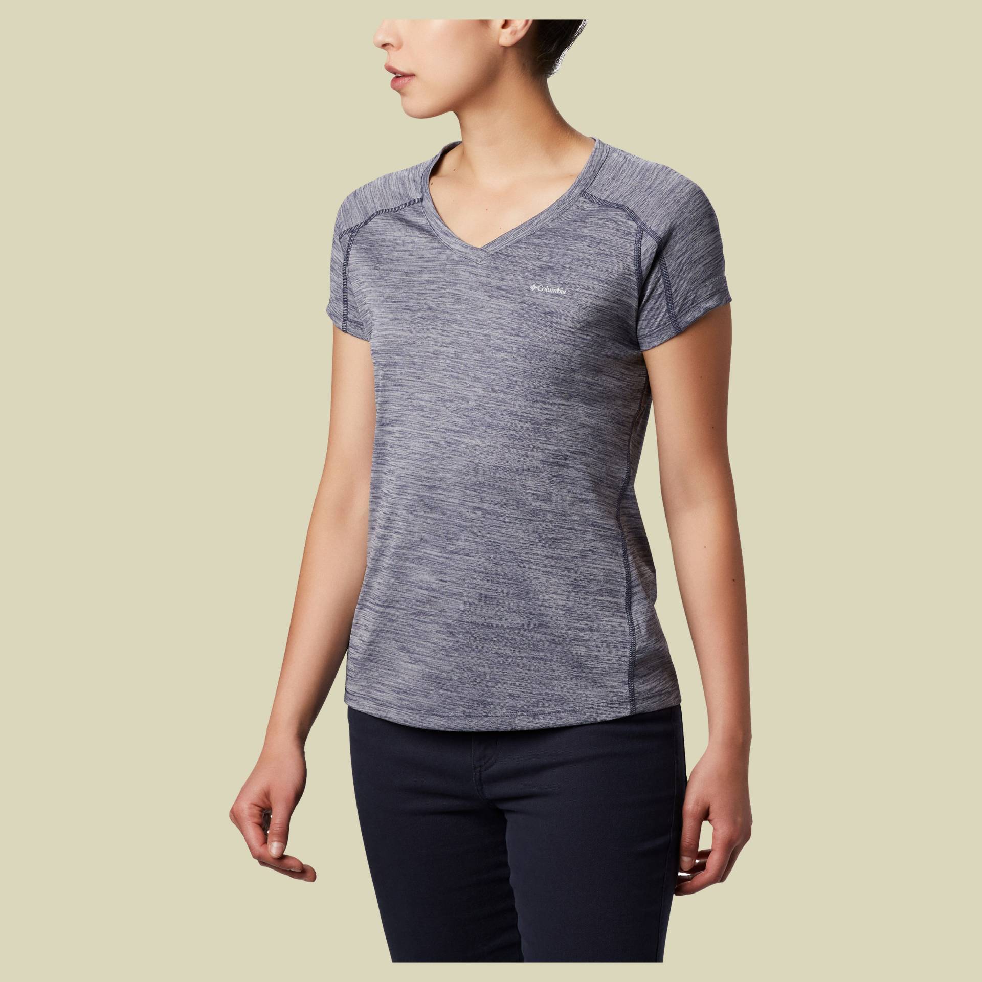 Zero Rules Short Sleeve Shirt Women Größe S Farbe nocturnal heather Zero Rules Short Sleeve Shirt Women Größe S Farbe nocturnal heather von Columbia