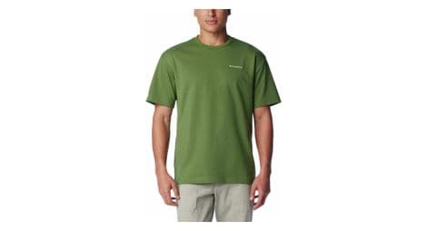 columbia burnt lake grun kurzarm t shirt von Columbia