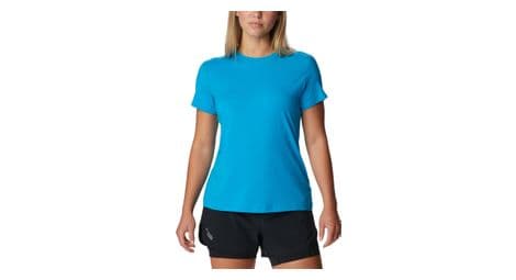 columbia endless trail running t shirt blau damen von Columbia