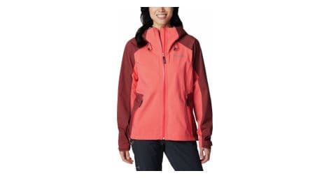 columbia mazama trail women s waterproof jacket pink von Columbia