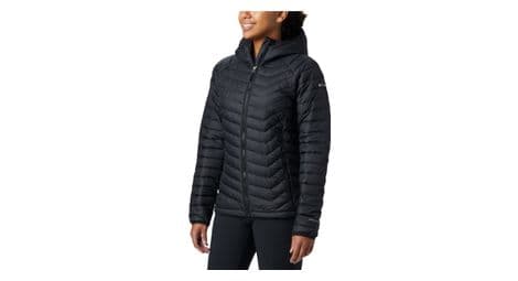 daunenjacke columbia powder lite hooded damen schwarz von Columbia