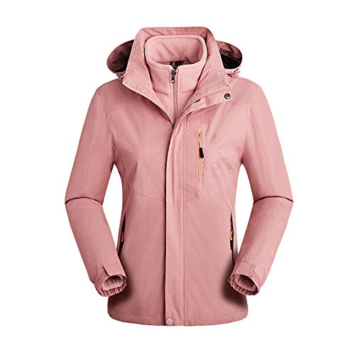 Comcrib Damen Skijacke 3 in 1 Jacke Outdoor Wasserdicht Winddicht Fleece Kapuzeninnenmantel Damen Winterjacke Funktionsjacke Warme Outdoor Wanderjacke Comcrib Damen Skijacke 3 in 1 Jacke Outdoor Wasserdicht Winddicht Fleece Kapuzeninnenmantel Damen Winterjacke Funktionsjacke Warme Outdoor Wanderjacke von Comcrib