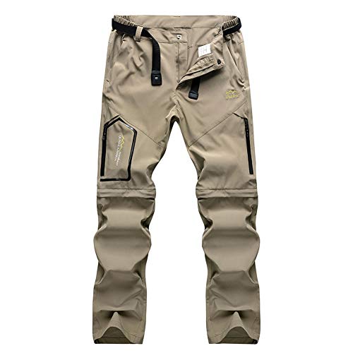 Comcrib Damen Zip Off Hose Outdoor Wanderhose Leichte Trekkinghose Dünne Atmungsaktive Schnell Trocknende Abnehmbare wasserdichte Hose Comcrib Damen Zip Off Hose Outdoor Wanderhose Leichte Trekkinghose Dünne Atmungsaktive Schnell Trocknende Abnehmbare wasserdichte Hose von Comcrib
