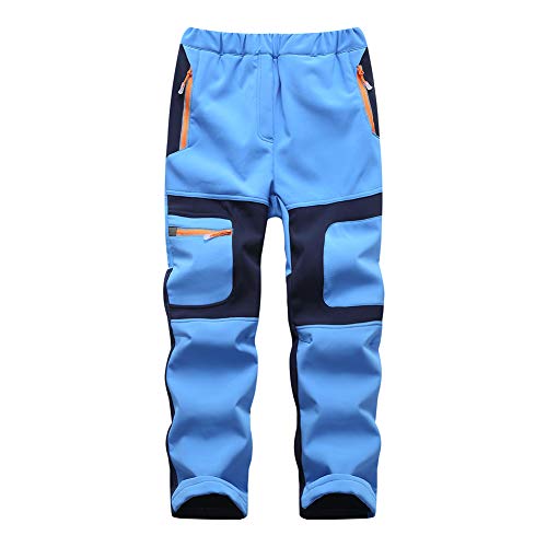 RPixc Kinder Softshellhose Atmungsaktiv Wasserdicht Warme Jungen Mädchen Skihose Wanderhose Winddichte Funktionshose Outdoorhose Trekkinghose 105-165 RPixc Kinder Softshellhose Atmungsaktiv Wasserdicht Warme Jungen Mädchen Skihose Wanderhose Winddichte Funktionshose Outdoorhose Trekkinghose 105-165 von Comcrib