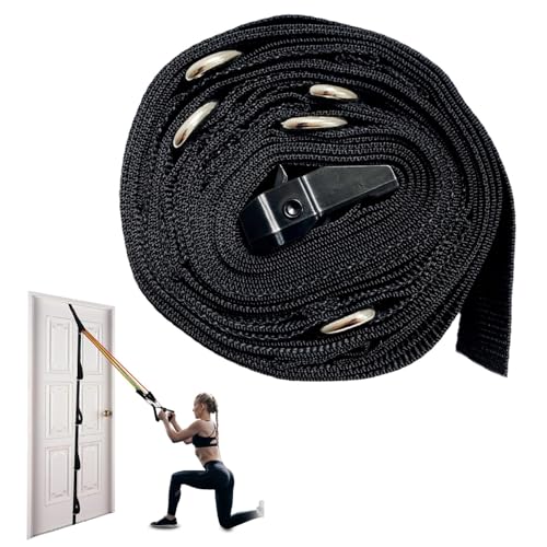 Türanker für Widerstandsbänder, 5,1 m/16,7 Fuß Multi -Point -Anker -Trainingsträger, tragbare Widerstandsband -Türanker, Türankergurt für die Fitness zu Hause Türanker für Widerstandsbänder, 5,1 m/16,7 Fuß Multi -Point -Anker -Trainingsträger, tragbare Widerstandsband -Türanker, Türankergurt für die Fitness zu Hause von Comebachome