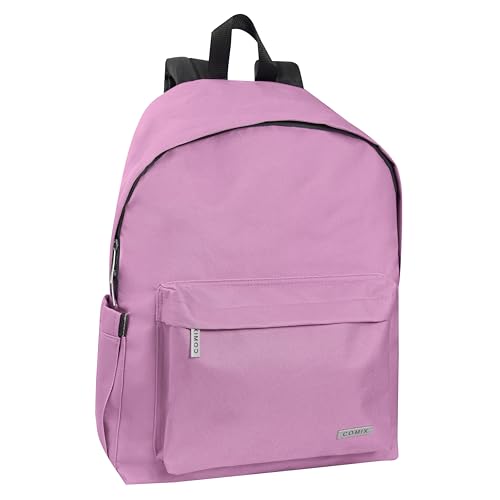 Comix - Rucksack für Mittelschule, Grundschule, oben, Hauptfach mit Regenschutz, Front- und Seitentasche, gepolsterte und verstärkte Rückenlehne, verstellbare Schultergurte, rutschfeste Rückseite, 30 Comix - Rucksack für Mittelschule, Grundschule, oben, Hauptfach mit Regenschutz, Front- und Seitentasche, gepolsterte und verstärkte Rückenlehne, verstellbare Schultergurte, rutschfeste Rückseite, 30 von Comix
