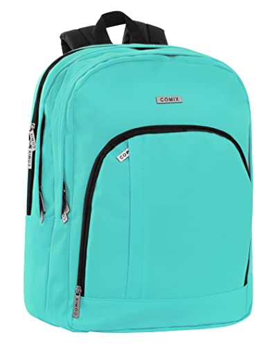 COMIX - Rucksack für Mittelschule, Grundschule und Oberschule für Kinder und Jugendliche, gepolsterter und verstärkter Rücken, verstellbare Schultergurte, 3 Hauptfächer und Fronttasche, 32 x 43 x 23 COMIX - Rucksack für Mittelschule, Grundschule und Oberschule für Kinder und Jugendliche, gepolsterter und verstärkter Rücken, verstellbare Schultergurte, 3 Hauptfächer und Fronttasche, 32 x 43 x 23 von COMIX