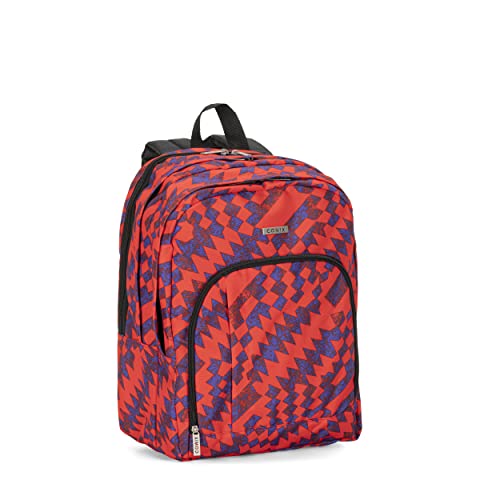 COMIX - Rucksack für Mittelschule, Grundschule und Oberschule für Kinder/Jugendliche, gepolsterter und verstärkter Rücken, verstellbare Schultergurte, 3 Hauptfächer, Fronttasche, 32 x 43 x 23 cm, COMIX - Rucksack für Mittelschule, Grundschule und Oberschule für Kinder/Jugendliche, gepolsterter und verstärkter Rücken, verstellbare Schultergurte, 3 Hauptfächer, Fronttasche, 32 x 43 x 23 cm, von COMIX