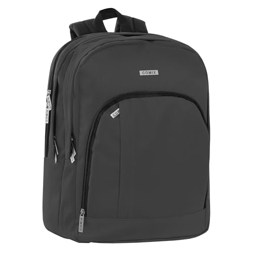 Comix Schulrucksack Unisex - Kinder und Jugendliche, Schwarz, 32x43x23, Casual Comix Schulrucksack Unisex - Kinder und Jugendliche, Schwarz, 32x43x23, Casual von Comix