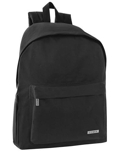 COMIX - Rucksack für Mittelschule, Grundschule und Oberschule für Kinder/Jugendliche, gepolsterter und verstärkter Rücken, verstellbare Schultergurte, Hauptfach, Fronttasche, Seitentasche, COMIX - Rucksack für Mittelschule, Grundschule und Oberschule für Kinder/Jugendliche, gepolsterter und verstärkter Rücken, verstellbare Schultergurte, Hauptfach, Fronttasche, Seitentasche, von COMIX