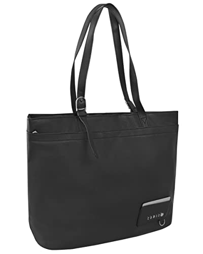 Comix U - Business Bag, Tasche für Tmpo frei, innen Orgnaisiert, gepolsterte Tasche für PC oder Tablet, verstellbarer Doppelgriff, Schwarz, 34 x 31 x 15 cm, Schwarz, Taglia unica, Casual Comix U - Business Bag, Tasche für Tmpo frei, innen Orgnaisiert, gepolsterte Tasche für PC oder Tablet, verstellbarer Doppelgriff, Schwarz, 34 x 31 x 15 cm, Schwarz, Taglia unica, Casual von Comix