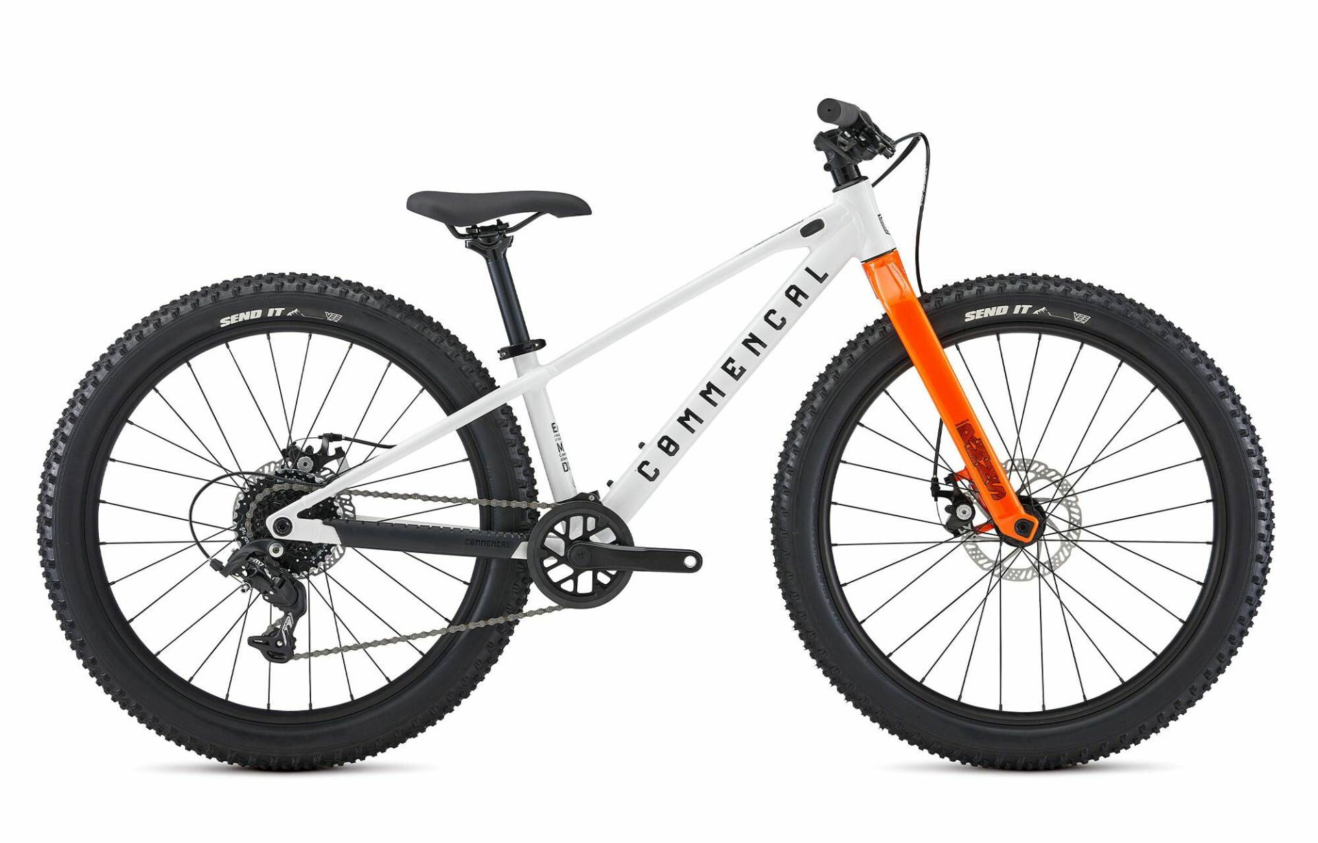 Commencal RAMONES 24 TRIGGER SHIFTER PURE WHITE 2023 24" Diamant Commencal RAMONES 24 TRIGGER SHIFTER PURE WHITE 2023 24" Diamant von Commencal