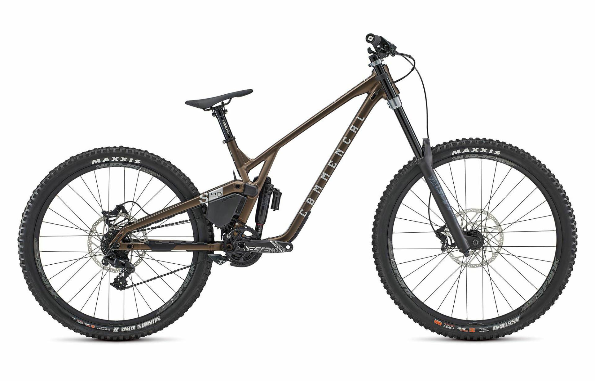 Commencal SUPREME DH V5 RIDE FROZEN BROWN 2022 29"/27,5" Diamant Commencal SUPREME DH V5 RIDE FROZEN BROWN 2022 29"/27,5" Diamant von Commencal